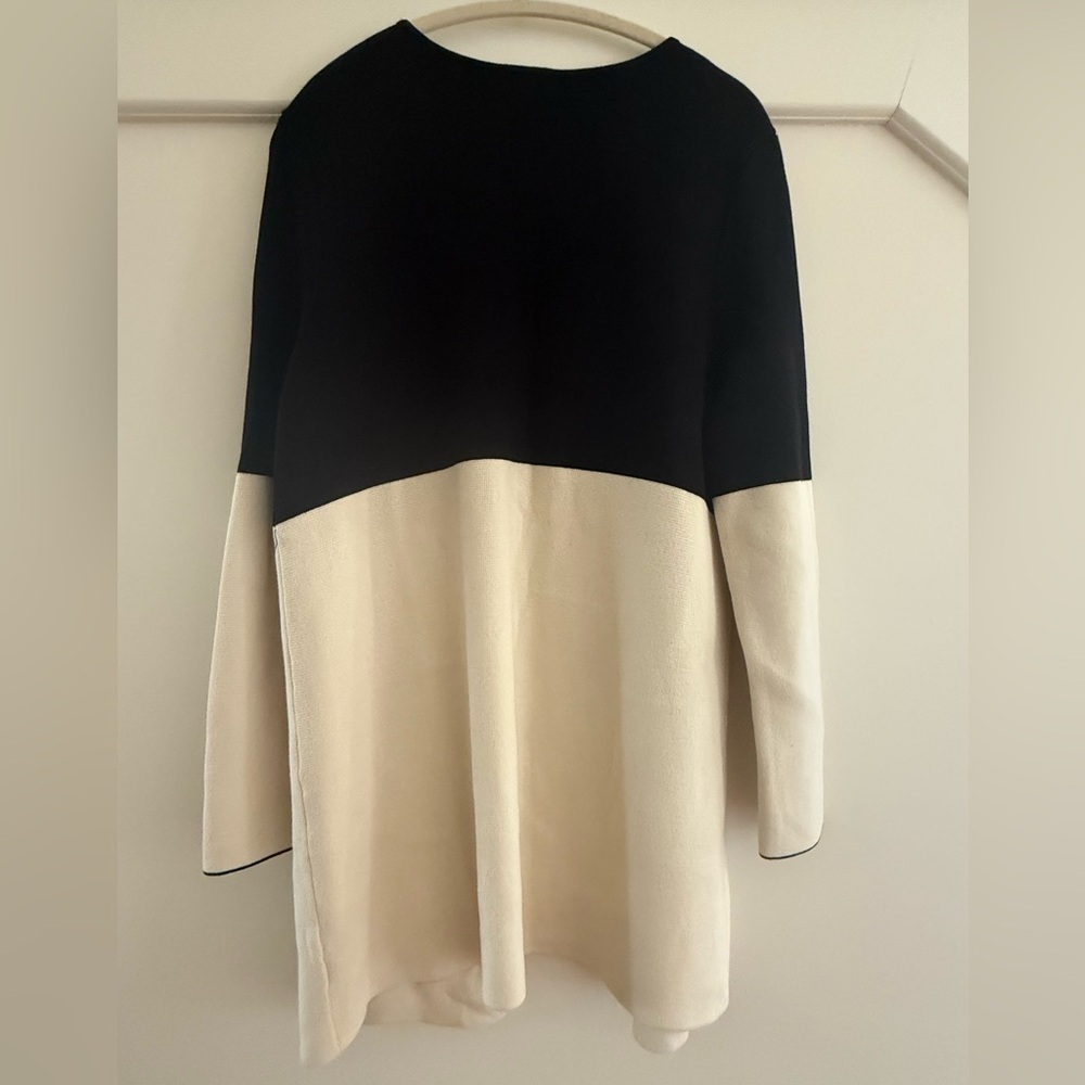 Talbots Colorblock Long Cardigan - Picture 3 of 6